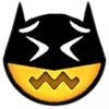 Эмодзи Batman Emoji 😖