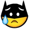 Эмодзи Batman Emoji 😢
