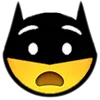 Эмодзи Batman Emoji 😧