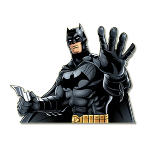 Telegram Sticker «Batman / By OsmerOmar» ✋