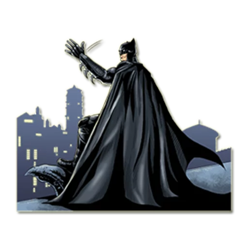 Telegram Sticker «Batman / By OsmerOmar» 