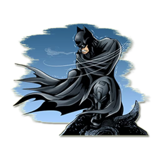 Стикер Telegram «Batman / By OsmerOmar» 