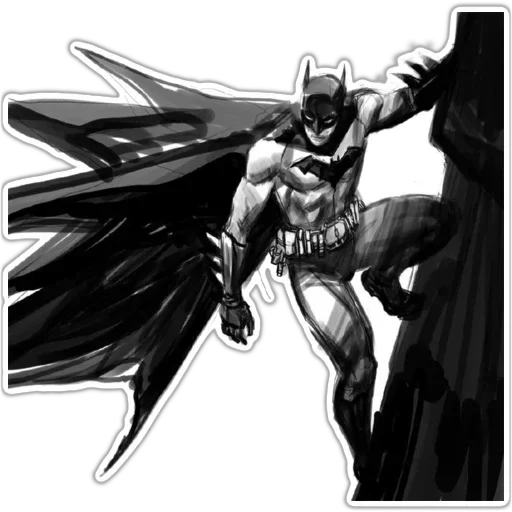Telegram stiker «Batman and Joker» ☝️