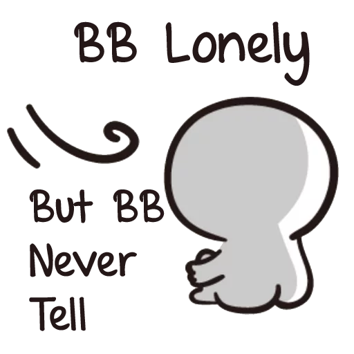 BbyNeverTell-ENG sticker 😞