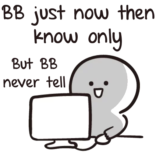 BbyNeverTell-ENG stiker 🤐
