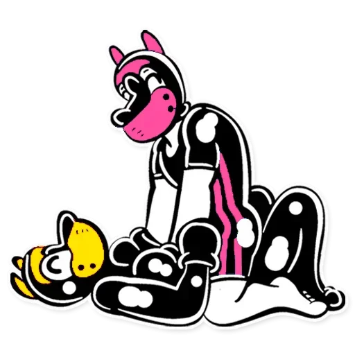 Bdsm toys and plays sticker 💛