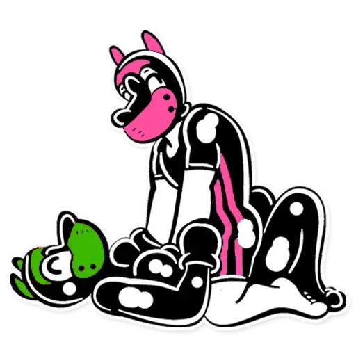Bdsm toys and plays sticker 💚