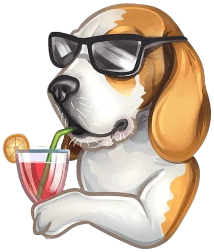 beagle-1 emoji 😎