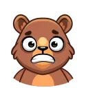 Boris the Bear emoji 😱