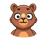Boris the Bear emoji 🤪