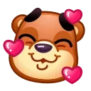 Емодзі Bear Emoji 🥰