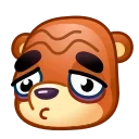 Емодзі Bear Emoji 😞