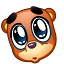 Эмодзи Bear Emoji 🥺