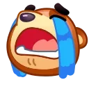 Емодзі Bear Emoji 😭