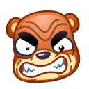 Эмодзи Bear Emoji 😡