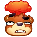 Емодзі Bear Emoji 🤯