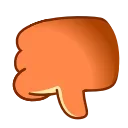 Емодзі Bear Emoji 👎