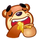 Эмодзи Bear Emoji 🍯