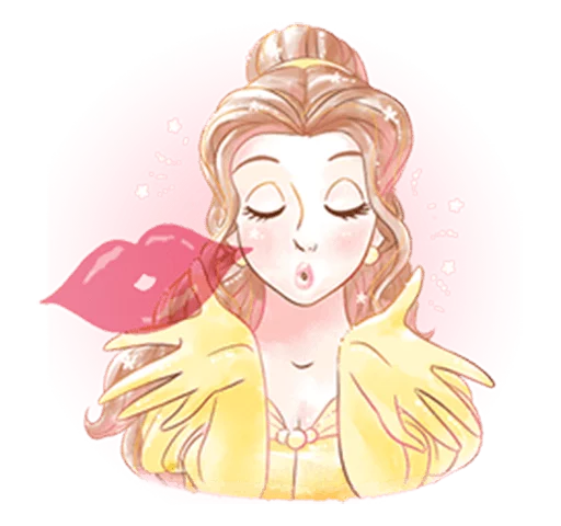 Beauty and the Beast (Romantic) emoji 😘
