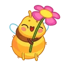 Telegram emoji Пчёлка 
