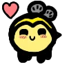 Пчелка ЖУ ЖУ emoji ❤️
