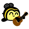 Пчелка ЖУ ЖУ emoji 🪕