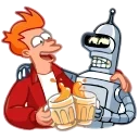 Bender sticker 🍻