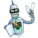 Bender sticker 🥂