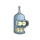 Bender sticker 😬