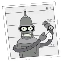 Bender sticker ⏱