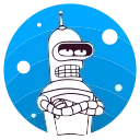 Bender stiker 😒