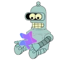 Bender sticker ⭐️