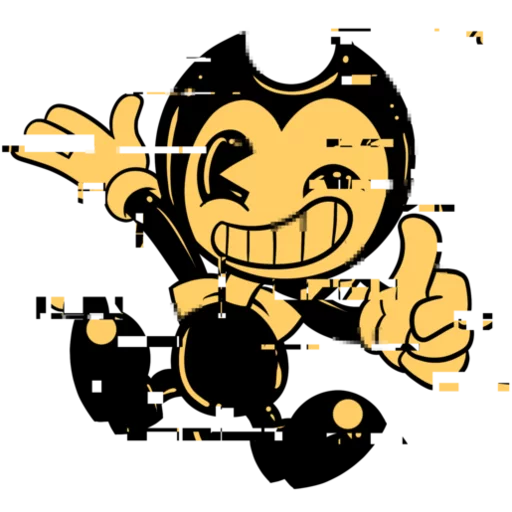 Стікер Bendy and the Ink Machine 👍