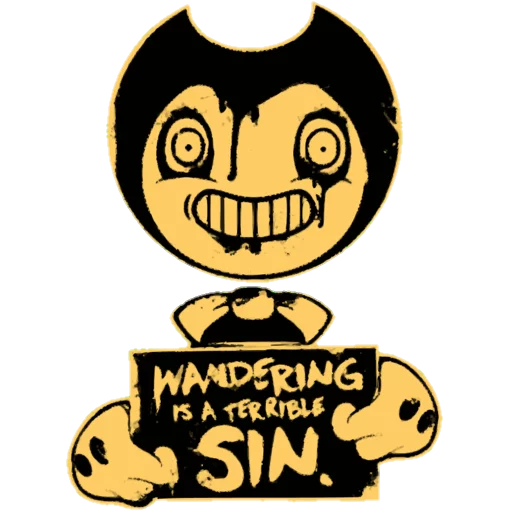 Bendy and the Ink Machine stiker 👣