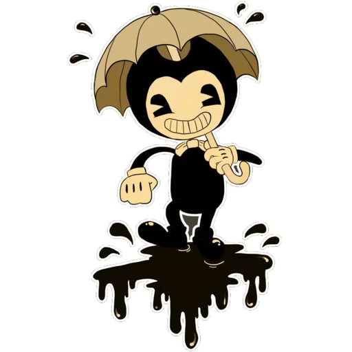 Стікер Bendy and the Ink Machine ☂️
