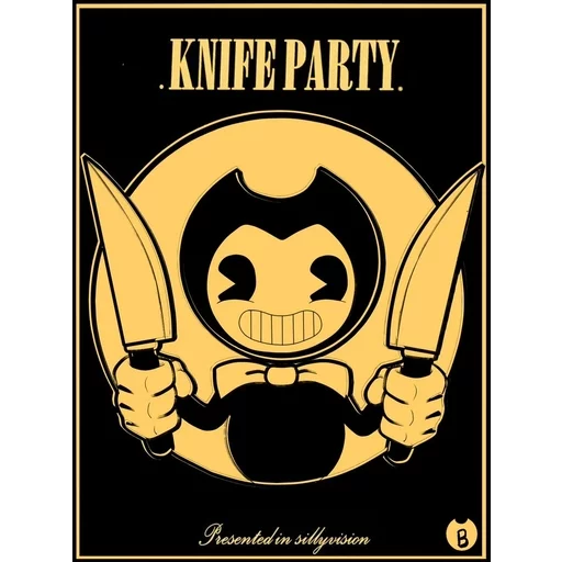 Bendy and the Ink Machine stiker 🔪