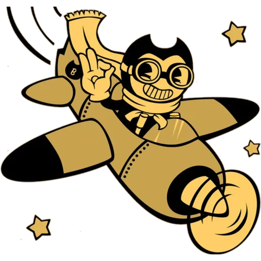 Bendy and the Ink Machine stiker ✈️