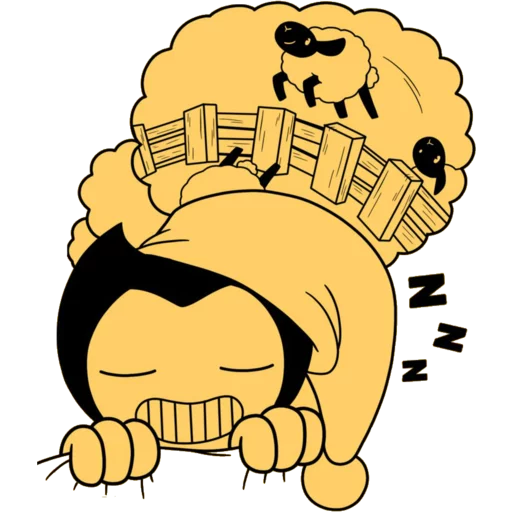 Bendy and the Ink Machine sticker 💤