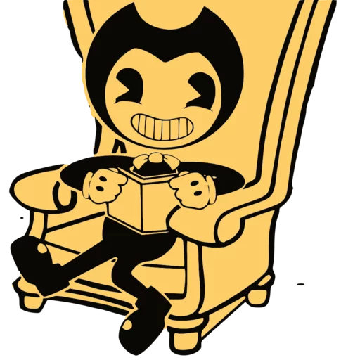 Стікер Bendy and the Ink Machine 📖