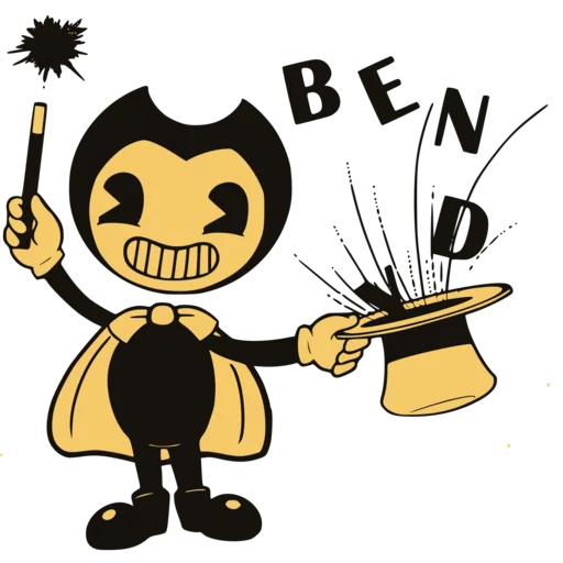 Telegram stiker «Bendy and the Ink Machine» ✨