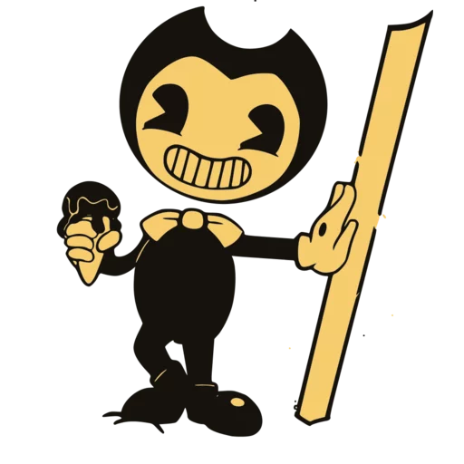 Стікер Bendy and the Ink Machine 🍦
