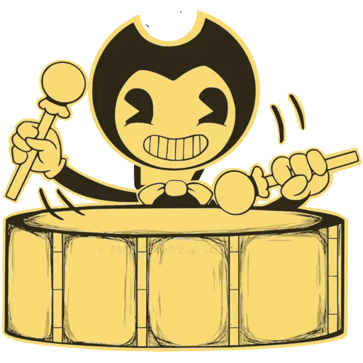 Bendy and the Ink Machine stiker 🥁