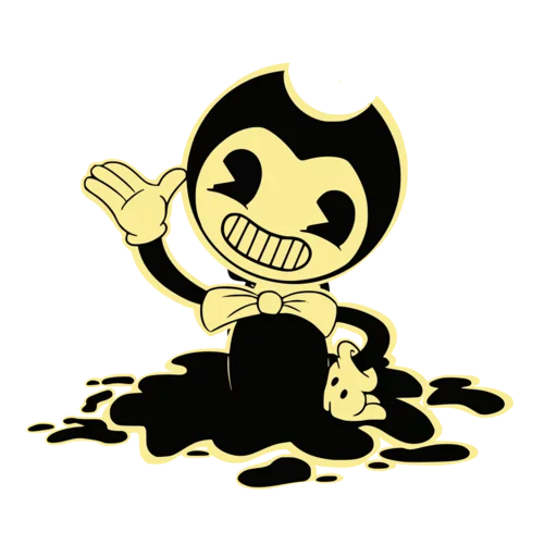 Стікер Bendy and the Ink Machine 👋