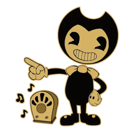 Bendy and the Ink Machine sticker 📻