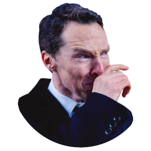 Telegram Sticker «Benedict Cumberbatch» 😭