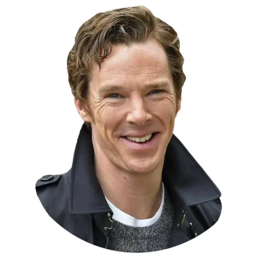 Telegram Sticker «Benedict Cumberbatch» 😄