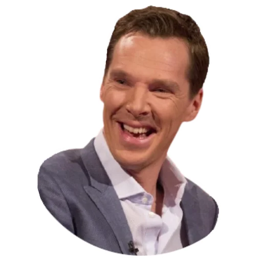 Telegram Sticker «Benedict Cumberbatch» 😄