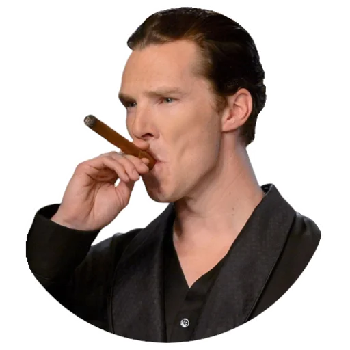 Benedict Cumberbatch emoji 🚬