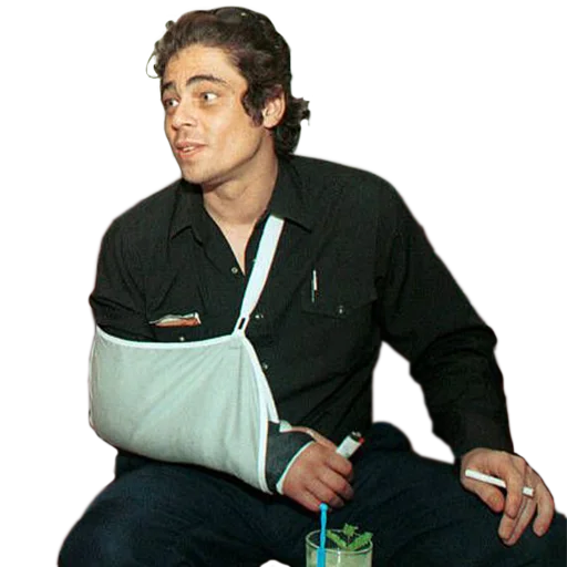 Telegram Sticker «Benicio» 🦾