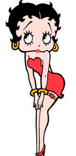 Эмодзи 💃🏻 Betty Boop 💃🏻 😏